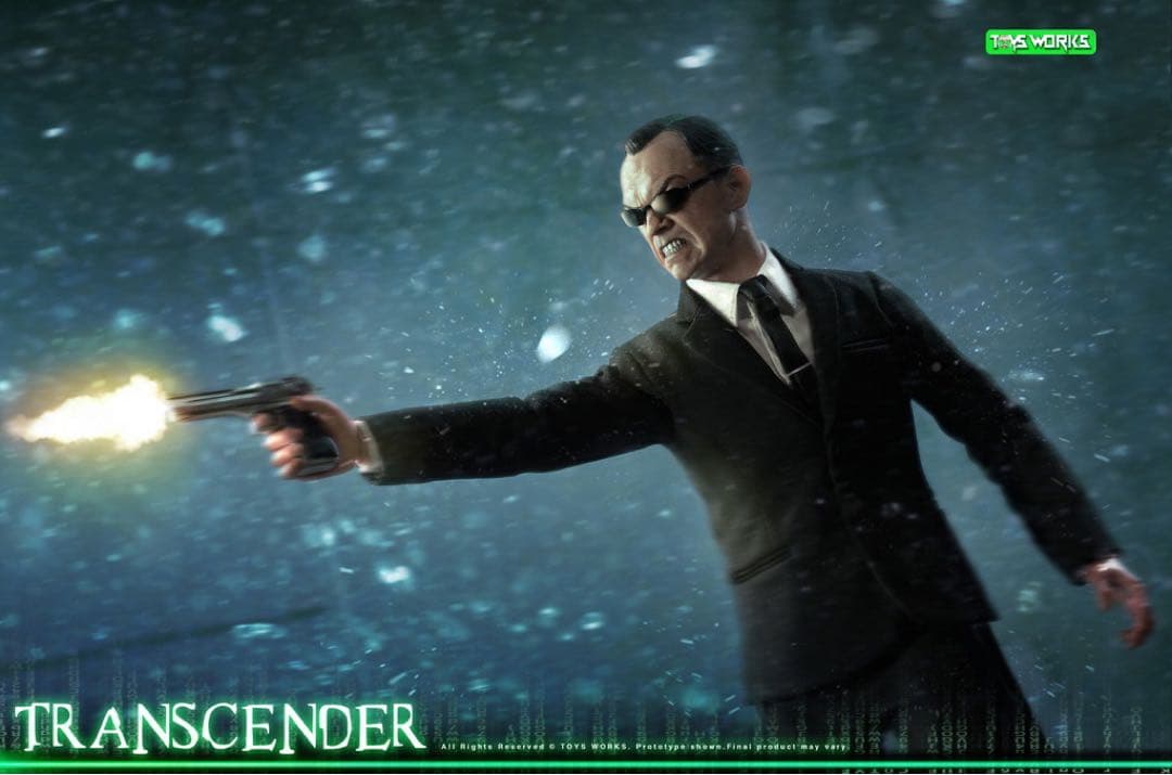 マトリックス エージェント・スミス 1/6 スケール アクション フィギュア