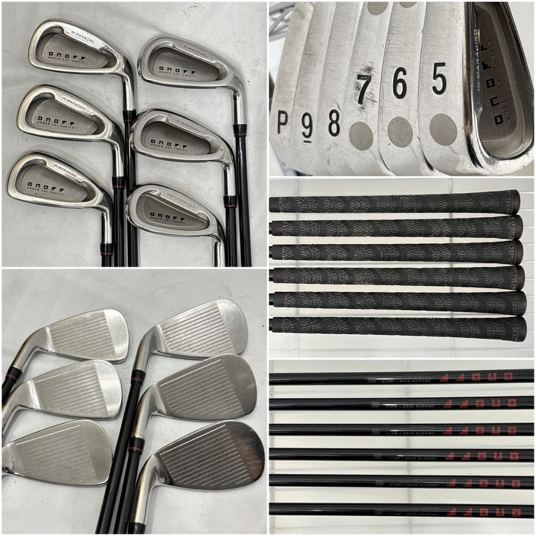 メンズ右利き初心者用　オノフ　ONOFF　ゴルフクラブセット　W-2539