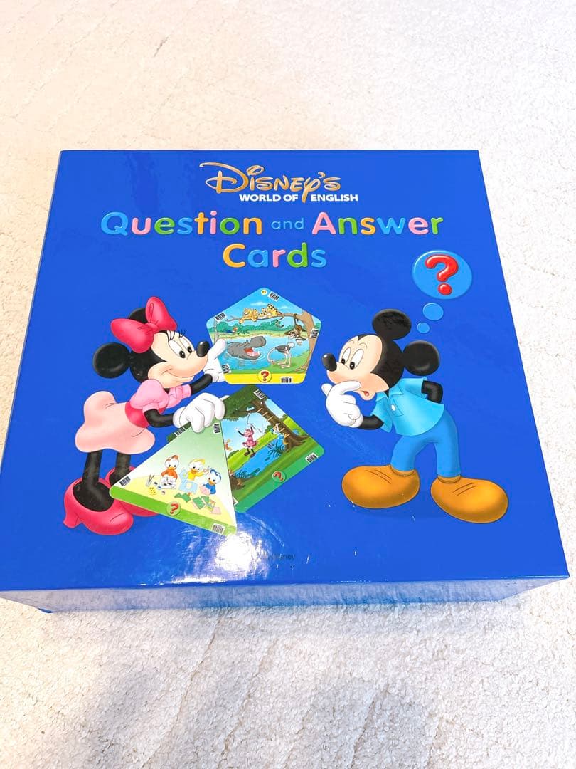DWE ディズニー ワールド イングリッシュQ&Aカード 100枚セット