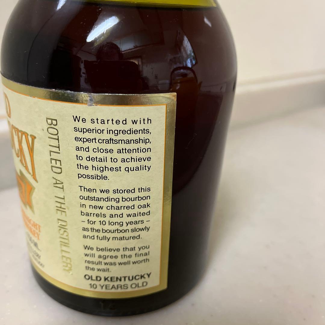 【未開封】OLD KENTUCKY AMBER 10年ウイスキー 750ml