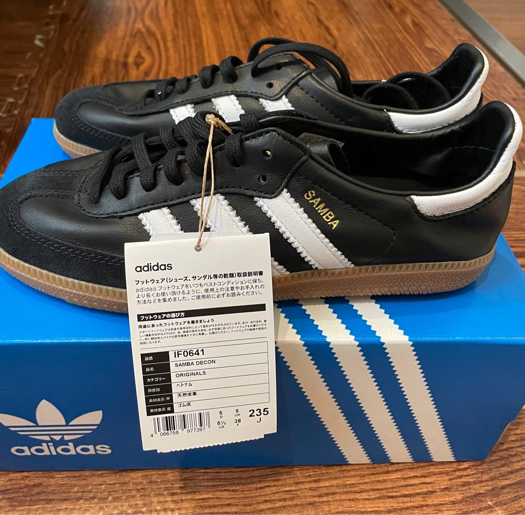 【新品未使用】adidas  Samba Decon  サンバ デコン　23.5