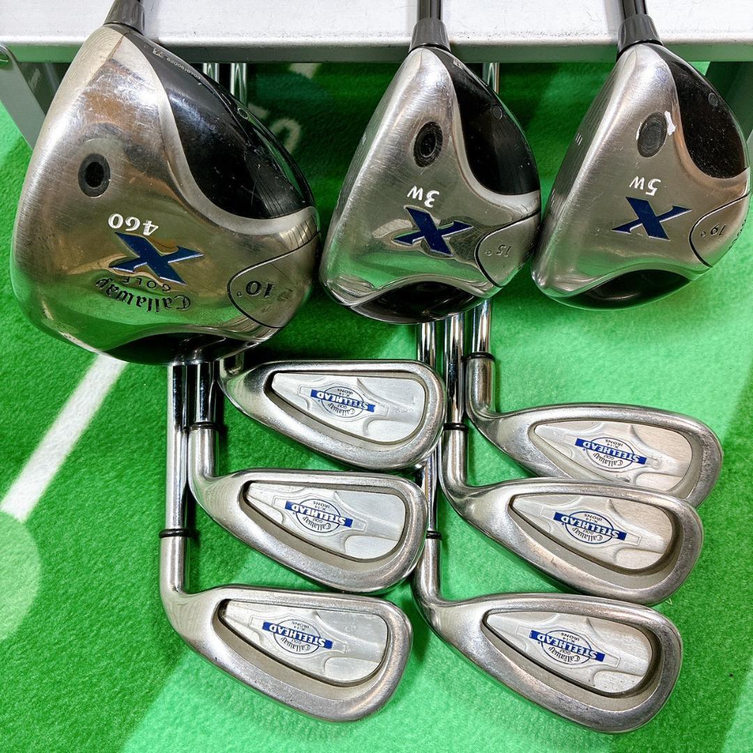 Callaway Xシリーズ　メンズ ゴルフクラブセット9本 キャロウェイ