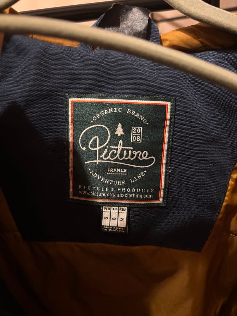 【状態○】Picture スノボジャケット M(Adventure Line)