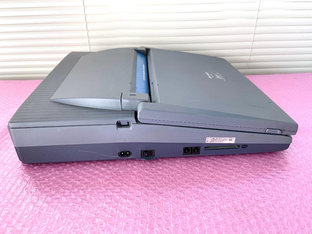 【動作確認済】希少！シャープ ワープロ 書院 WD-VP2 カラー液晶きれい！