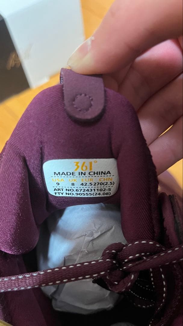 361° ZEN VI PRM「ワイン」ワインレッド