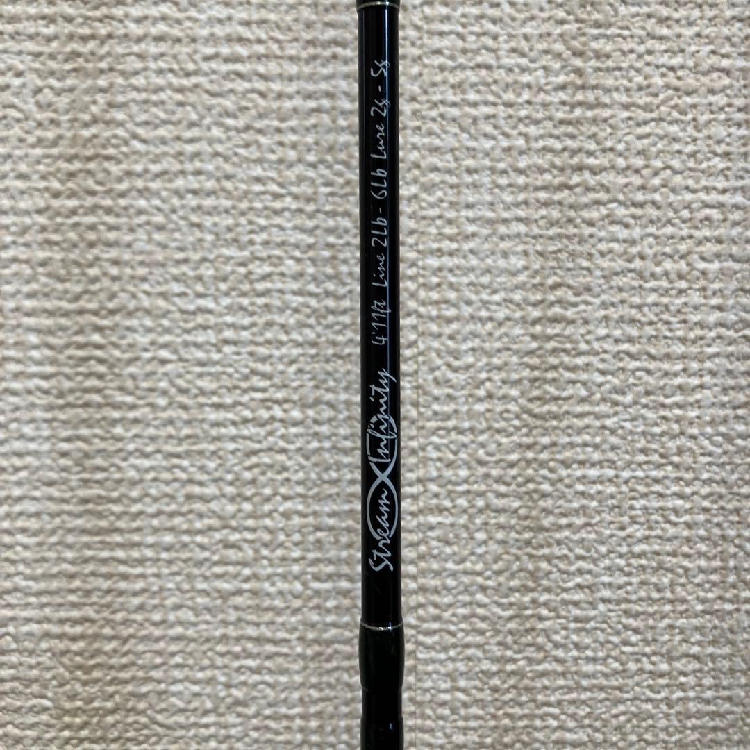 フォレスト　Stream Infinity トラウトロッド 4.11ft 美品