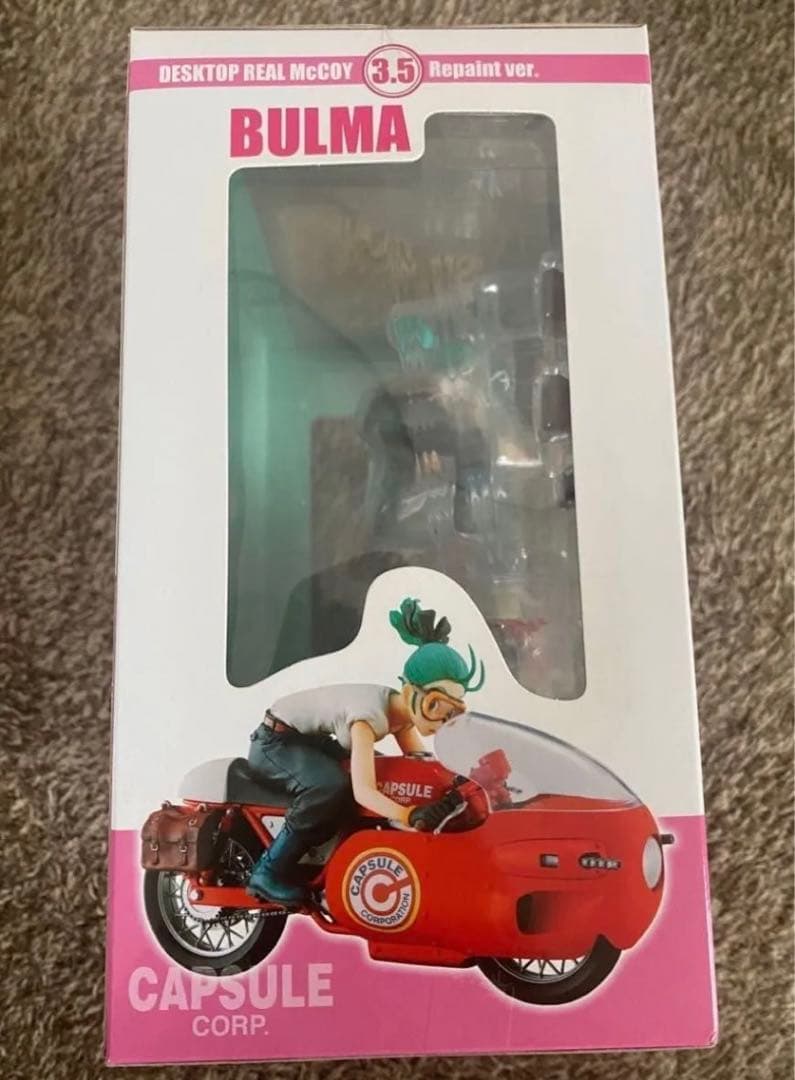 デスクトップリアルマッコイ ドラゴンボール 3.5 ブルマ フィギュア