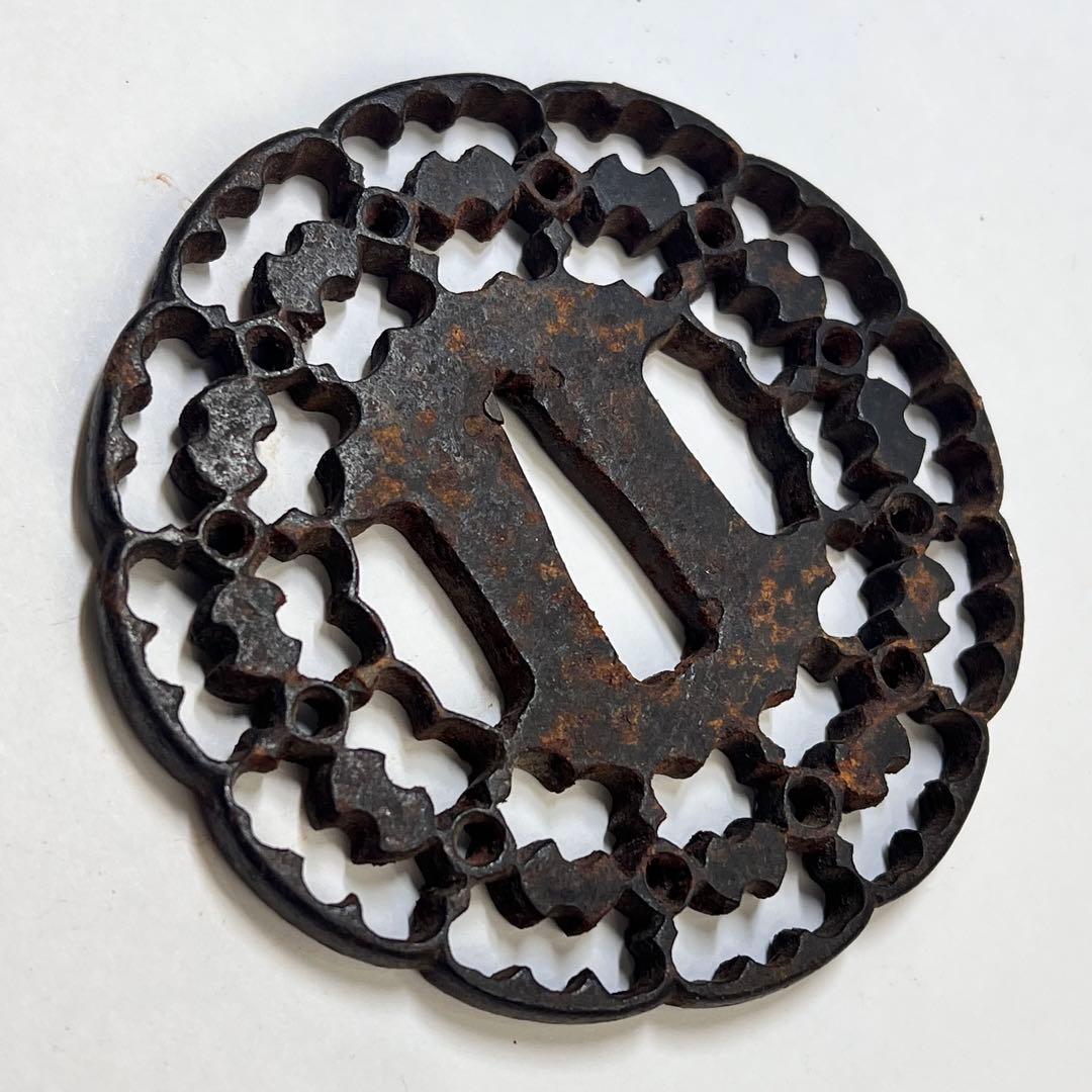 一点もの　鍔　刀装具　日本刀鍔　縁起物　古美術　年代物