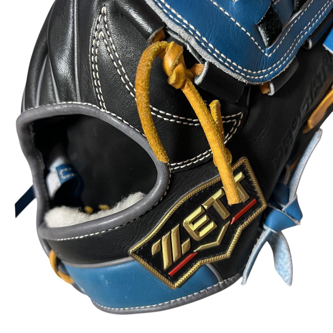 美品 ZETT 軟式 内野 グローブ 源田 モデル ゼット BRGPRO