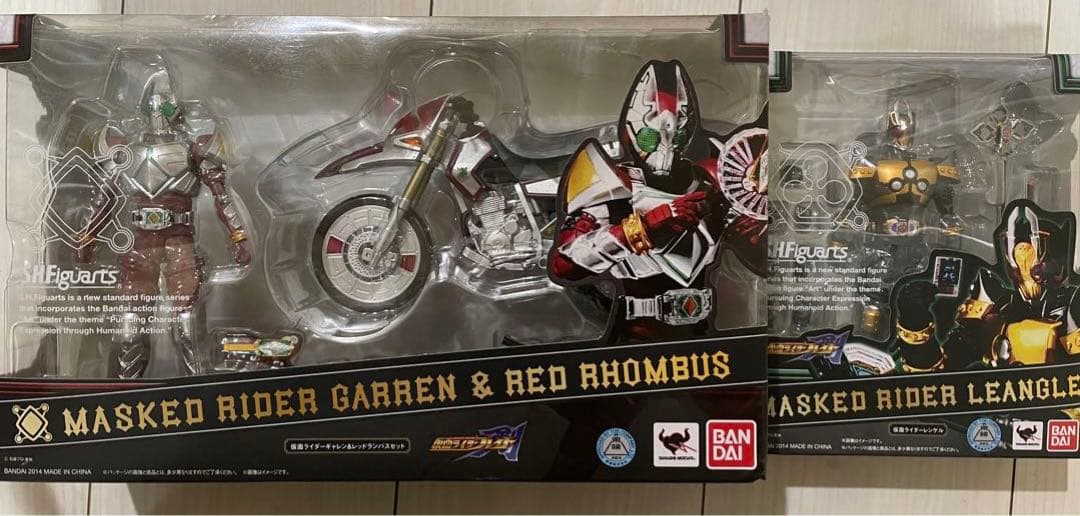 S.H.Figuarts 仮面ライダーギャレン＆レッドランバス＆レンゲルセット