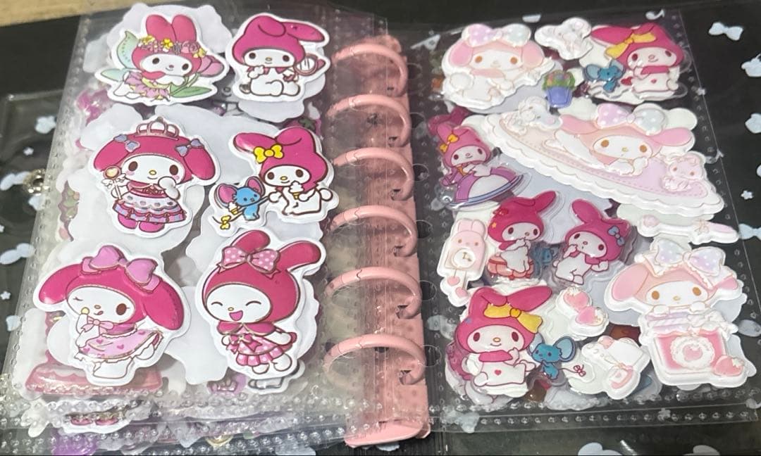 シール帳完成品　マイメロケース