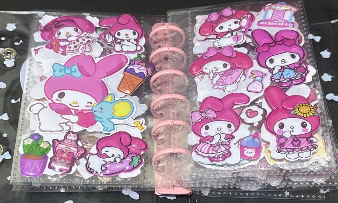 シール帳完成品　マイメロケース