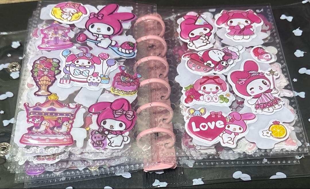 シール帳完成品　マイメロケース