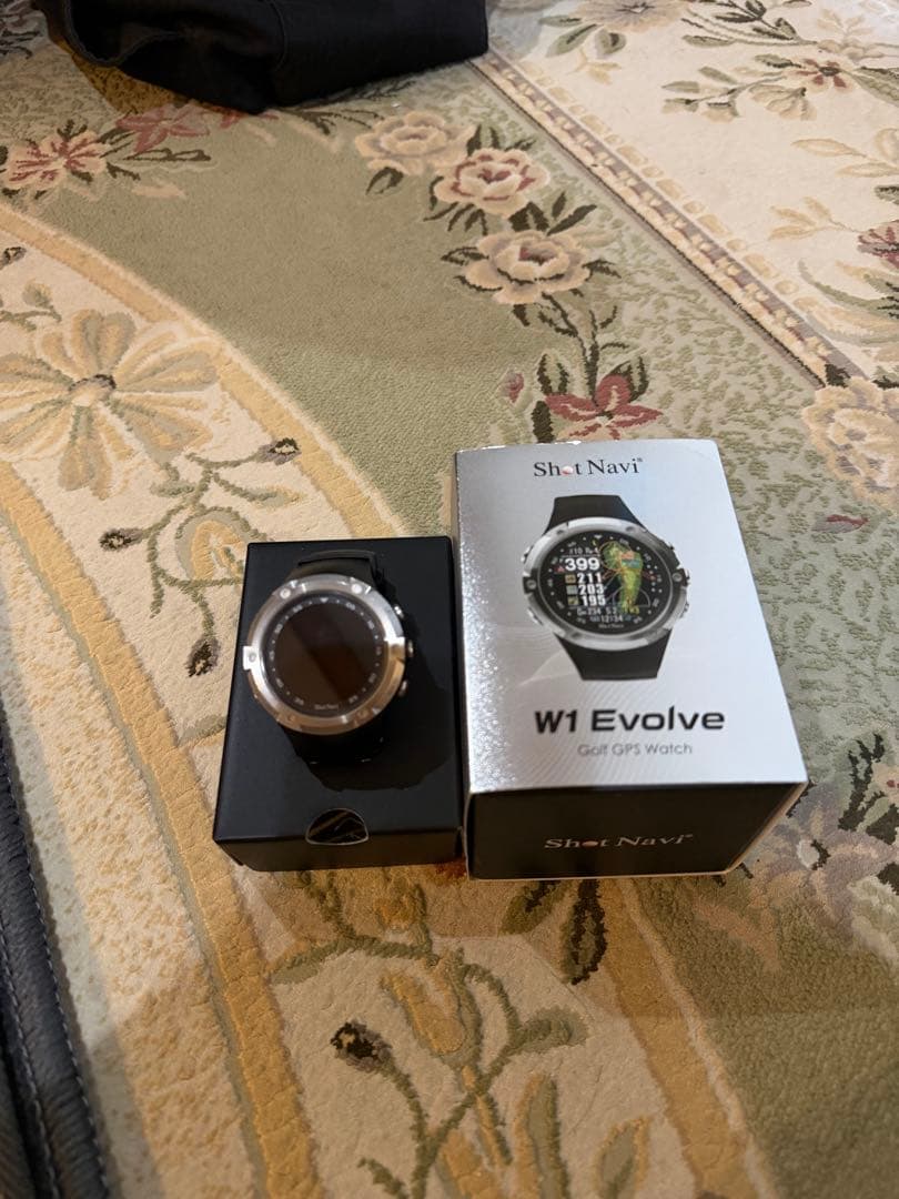 値下げしました！ショットナビ W1エボルブ ウォッチ型 ゴルフナビ
