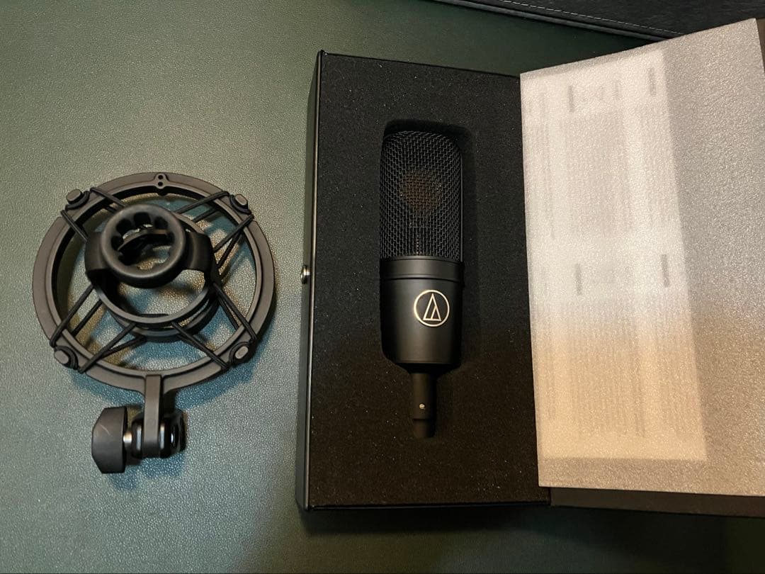 Audio-Technica AT4040 コンデンサーマイク　アーム付き