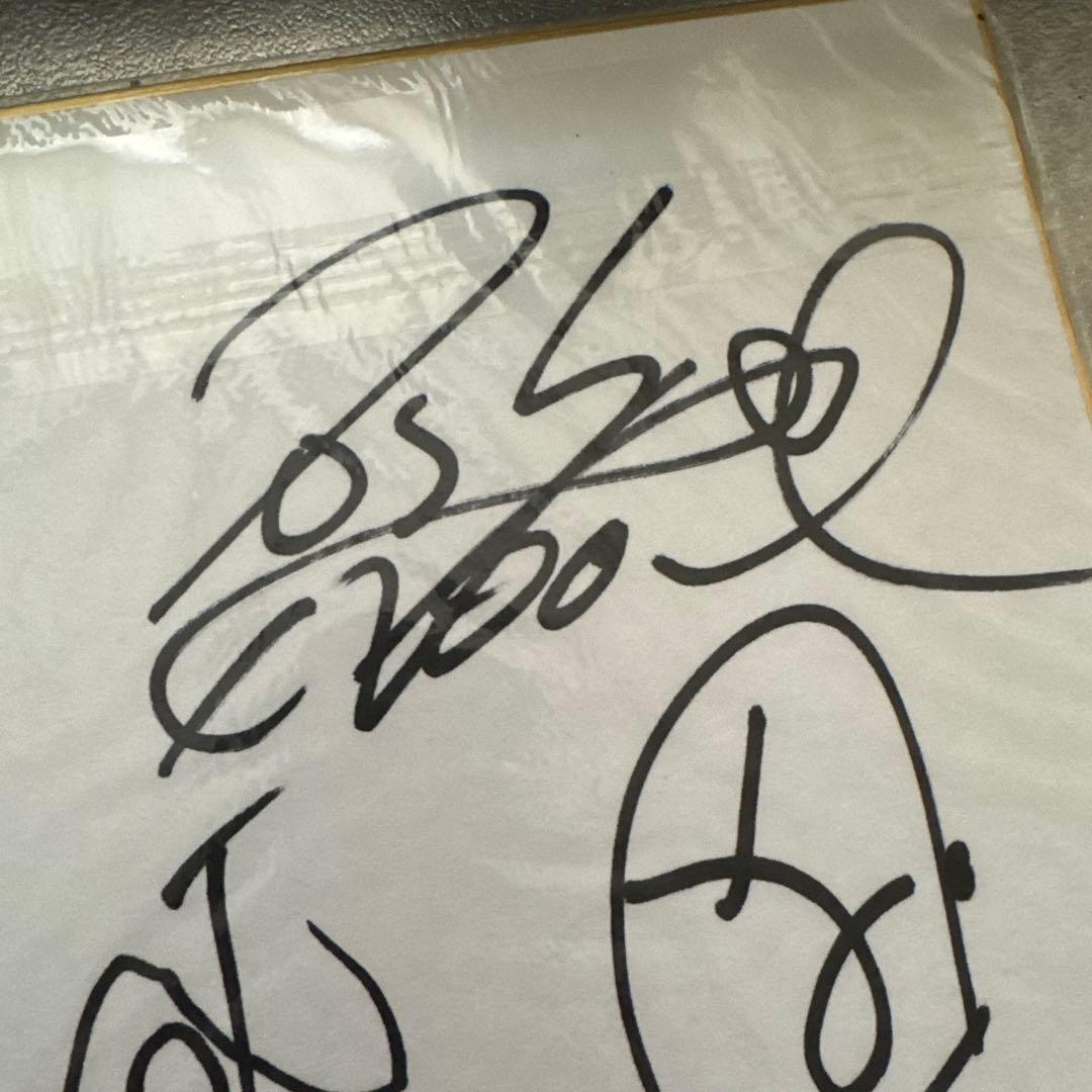 激レア　X エックス時代初期メンバー直筆サイン