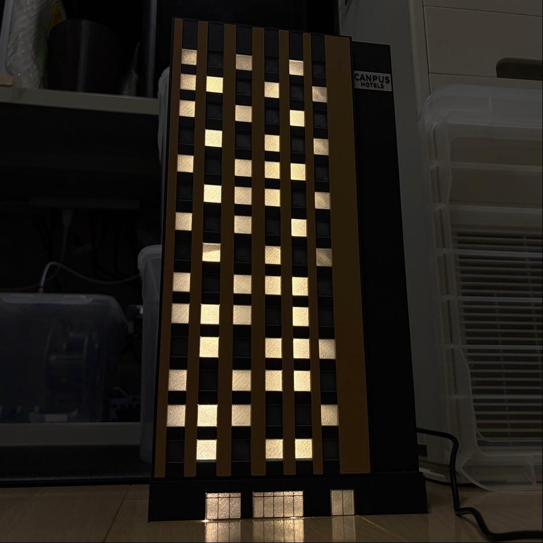 ビジネスホテルＣ LED照明確認