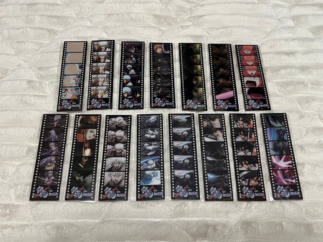 【全種コンプリート】銀魂 新訳紅桜篇 映画フィルム 入場者特典 ブックマーカー