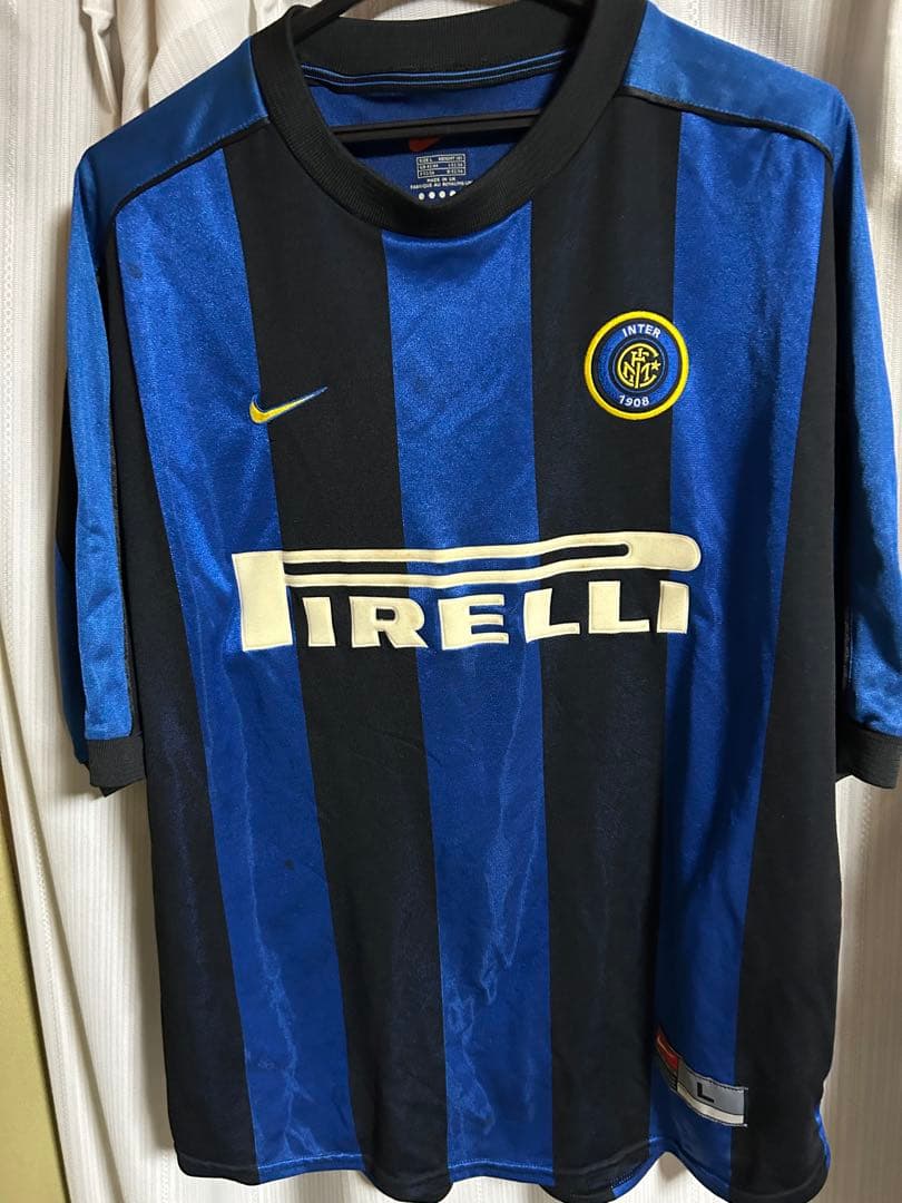 Nike インテル・ミラノ シャツ Lサイズ　98/99？　アルバロ・レコバ