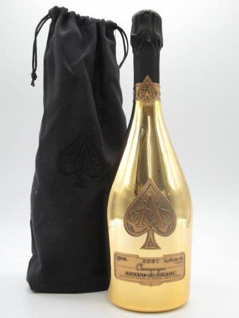 d*g様 アルマンド ブリニャック ゴールド ベルベットバッグ付き 正規品 未開