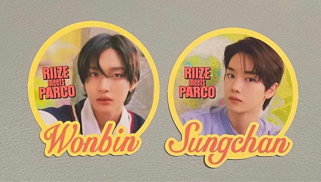 RIIZE ウォンビン　ソンチャン　非売品ステッカー