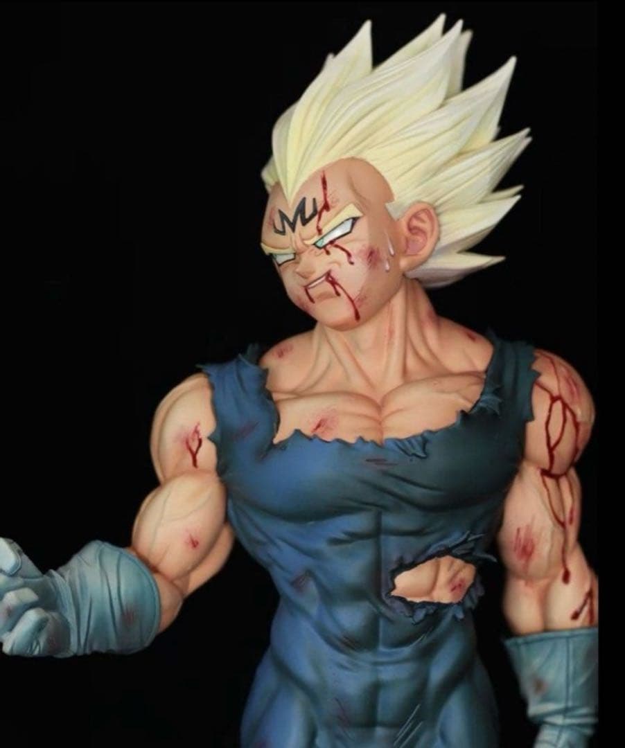 ドラゴンボール 魔人ベジータ ガレージキット フィギュア。