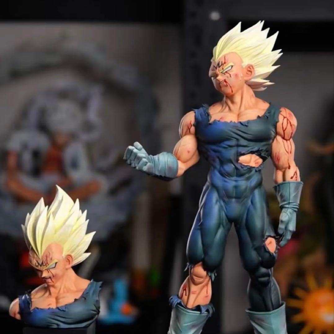 ドラゴンボール 魔人ベジータ ガレージキット フィギュア。