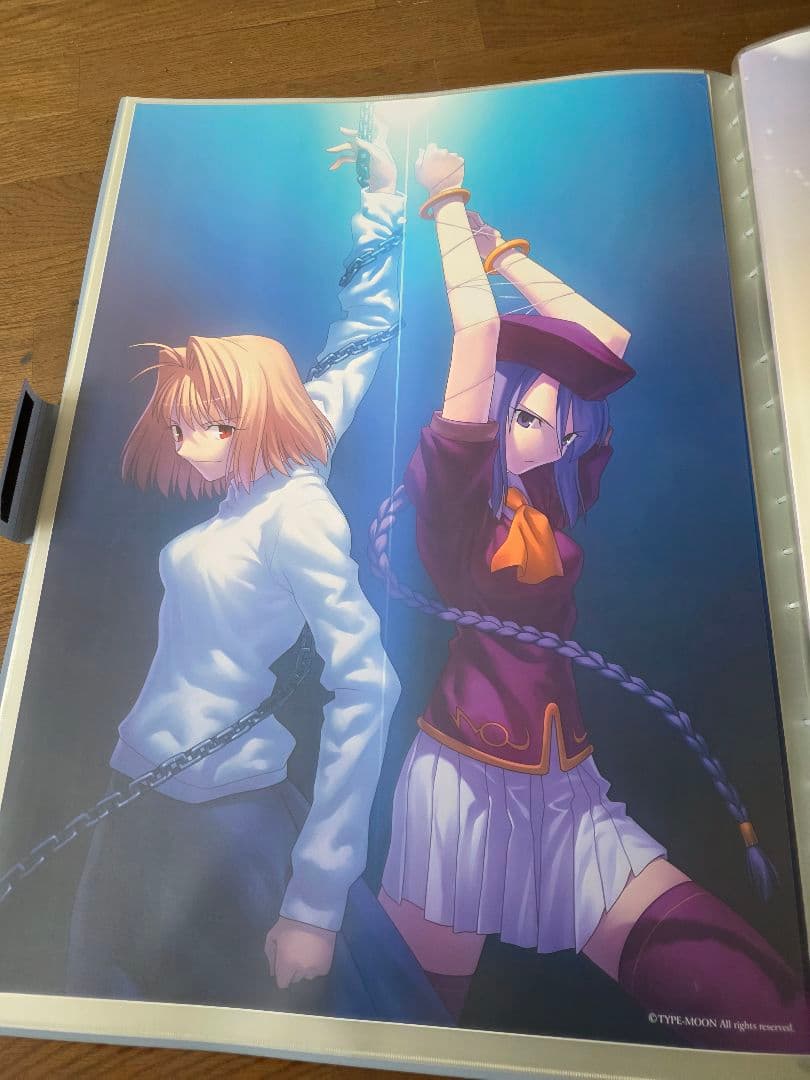 Fate/stay night ファイル　絵　画　ポスター　10枚セット
