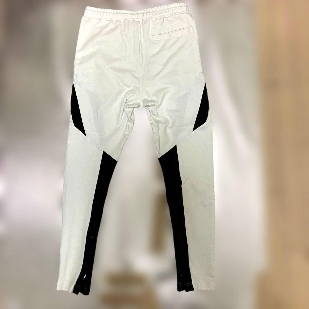 CRONOS ホワイト トレーニングパンツ L