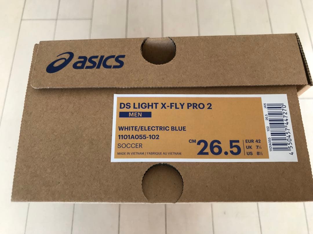 DSライトXフライプロ2 白/サックス　26.5㎝　新品。