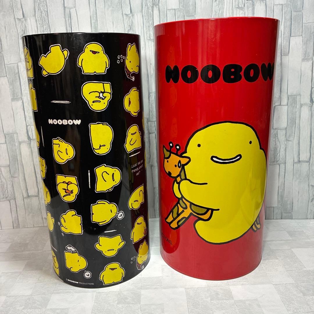 森永 ぬ〜ぼ〜 非売品 ブリキ ゴミ箱 ダストボックス 2種 コンプリート希少