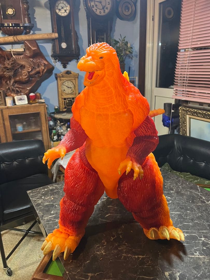 バーニングゴジラ、特大バーニングゴジラ、120センチごジラ、バンダイ