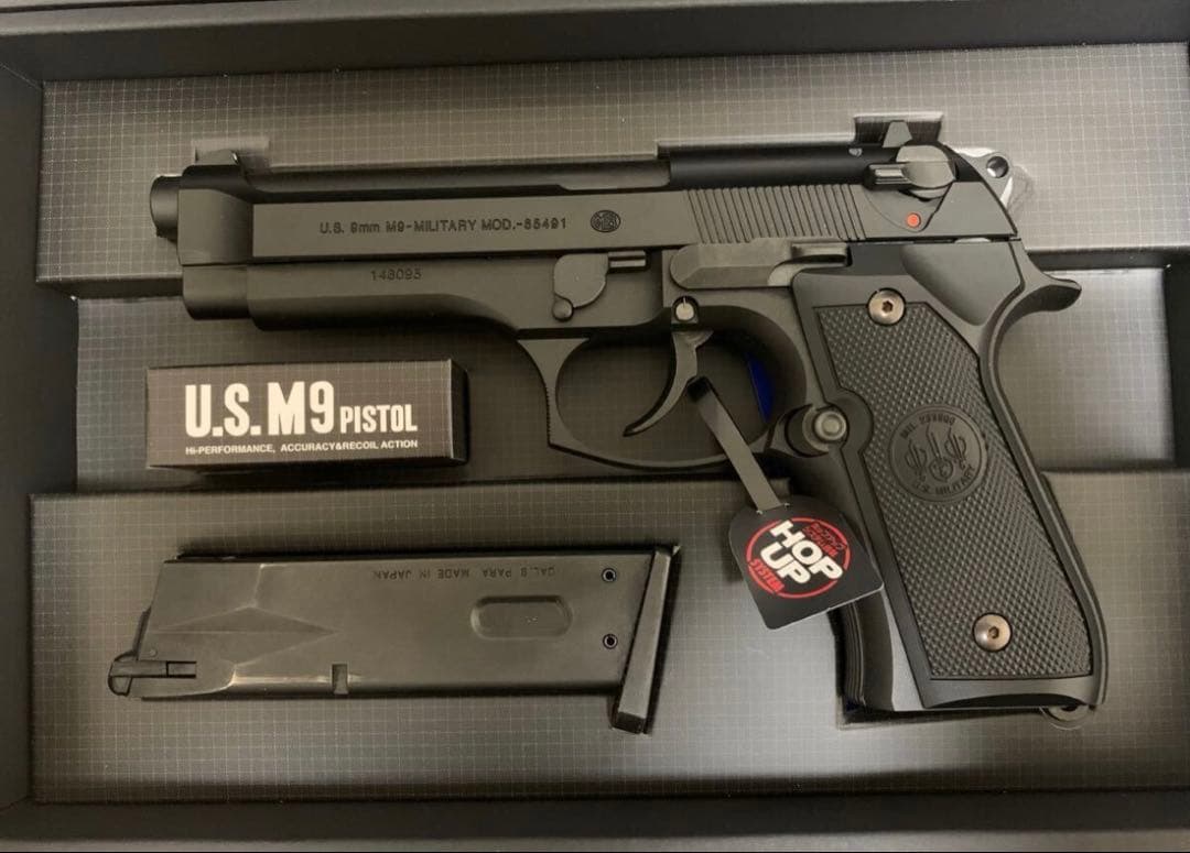 美品 東京マルイ US M9 ガスブローバック マルイ ガスガン ガス缶セット