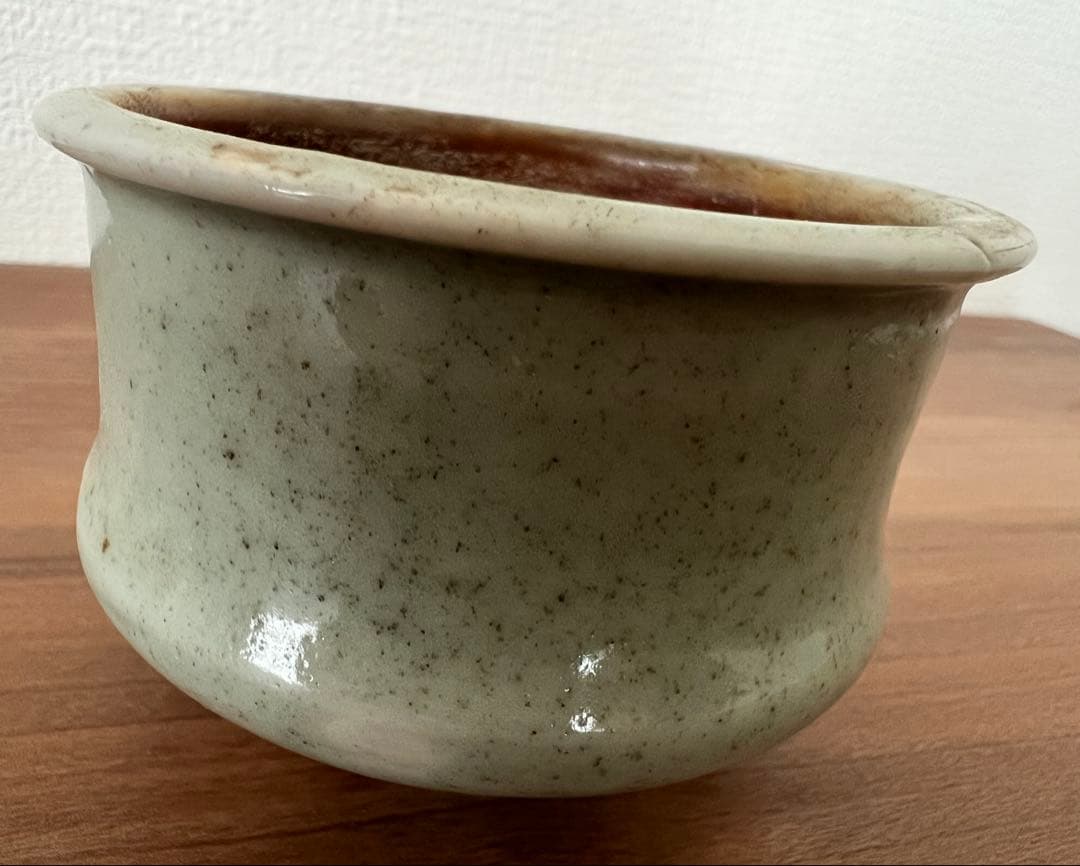 砧青磁千鳥香炉 中国龍泉窯産 箱有 灰有 年代物 香合