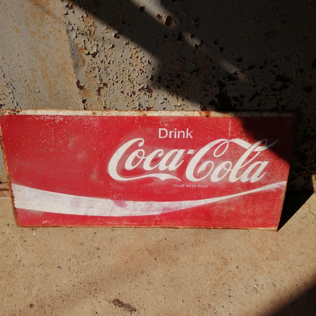 コカ・コーラ　看板　97cm　1971～1986年