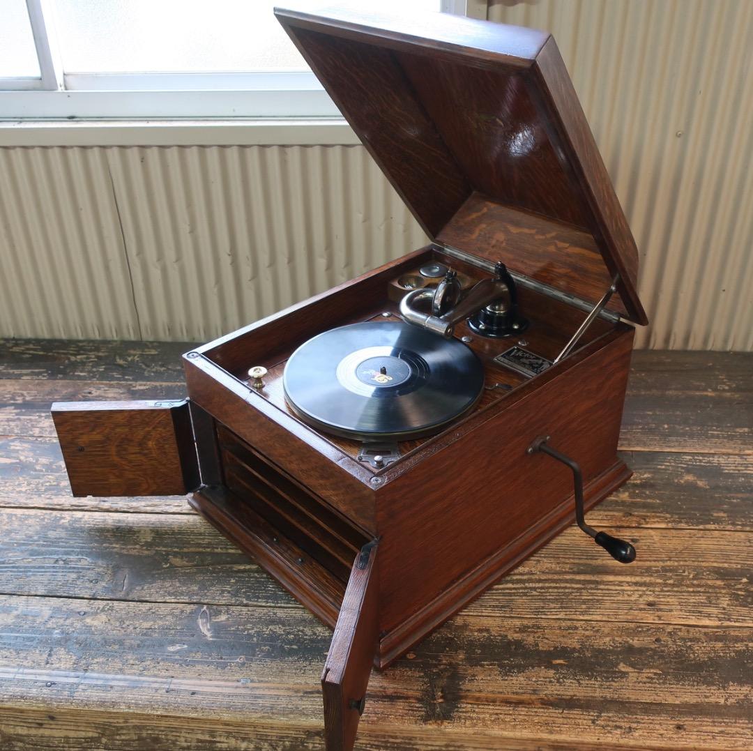 極上品！動画あり ! 蓄音機 ビクトローラ Victrola VV-VⅢ