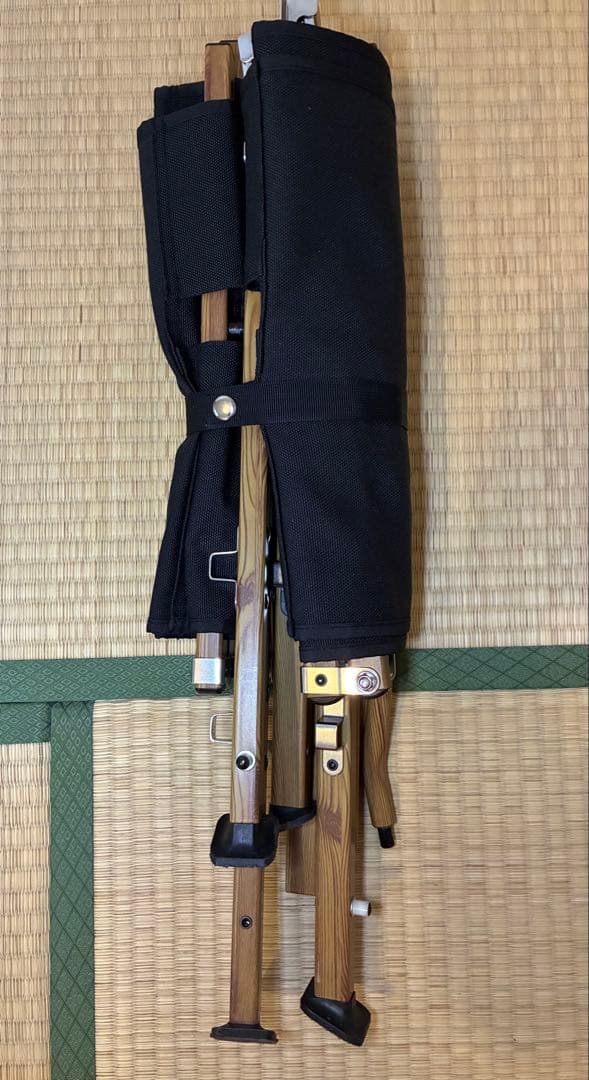 GROUSEグラウス　アウトドアローチェア　ブラック