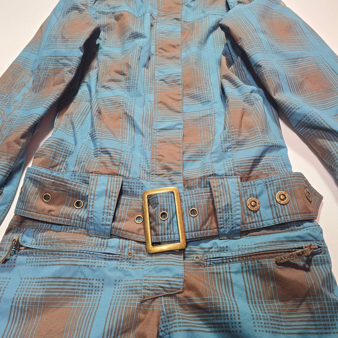 ROXY スノボウェア　つなぎ　サイズ S レディース ファー付き ベルト