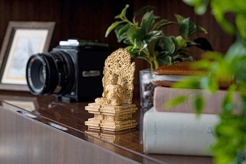 ★新品同様★イスム 極小仏 武田不動尊★39