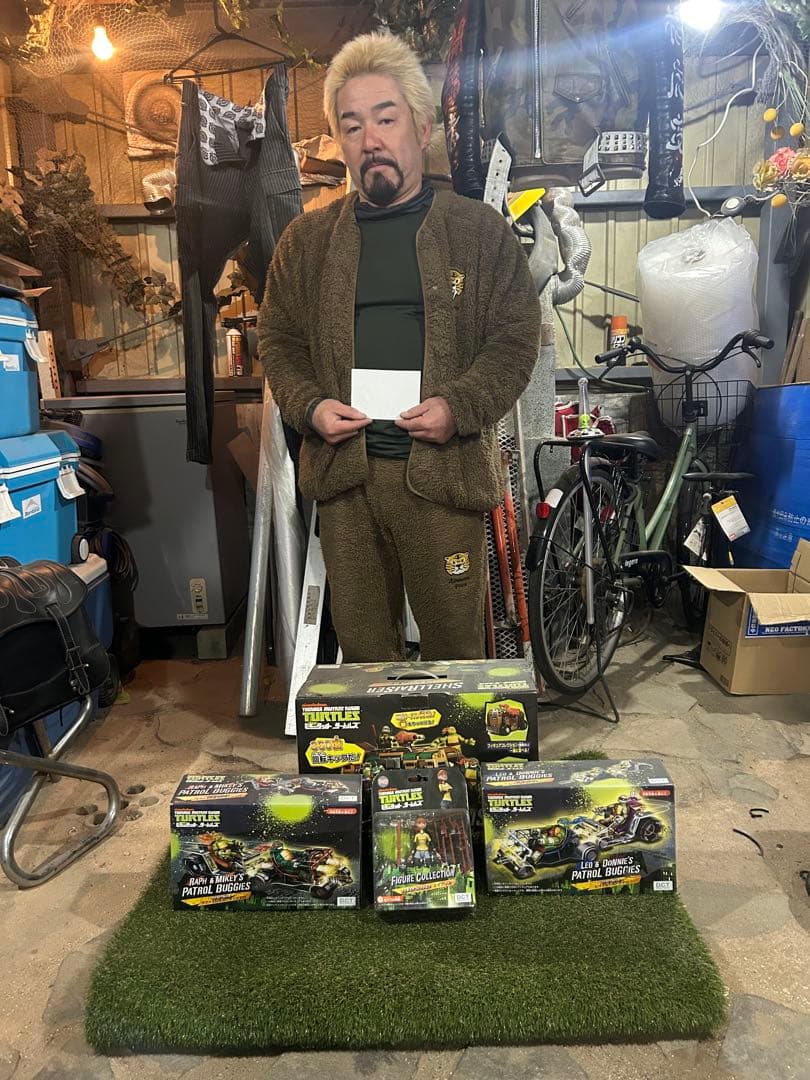 ミュータントタートルズ４個セットフィギュア