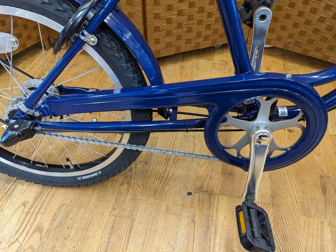 U087 ミニベロ　グリーンレーベル　ベガス　BRIDGESTONE　内装3段