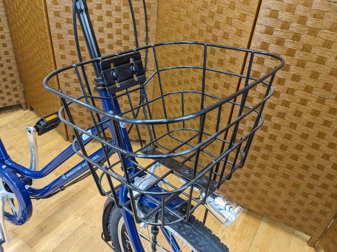 U087 ミニベロ　グリーンレーベル　ベガス　BRIDGESTONE　内装3段