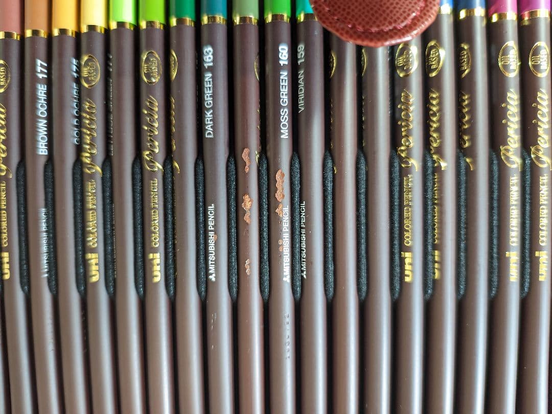 未使用　三菱　色鉛筆 uni Pericia ペリシア 36色