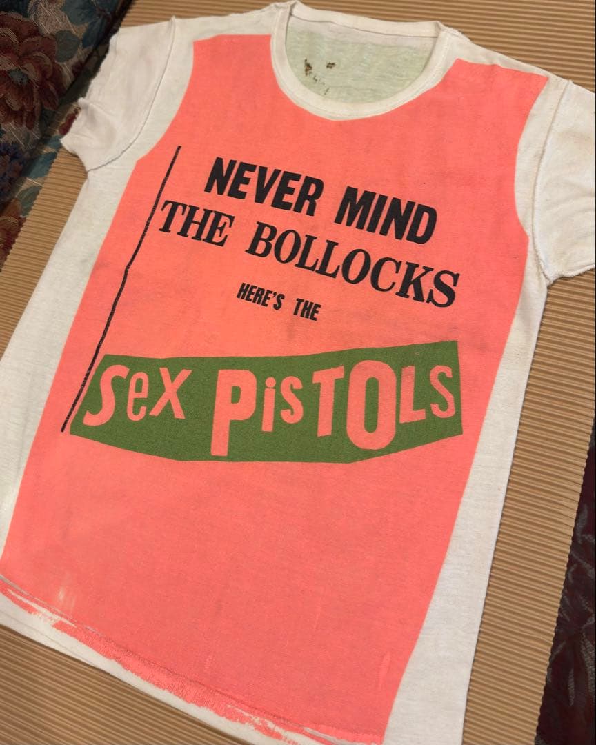 ミュージシャン Sex Pistols 1979 US promotion T shirt