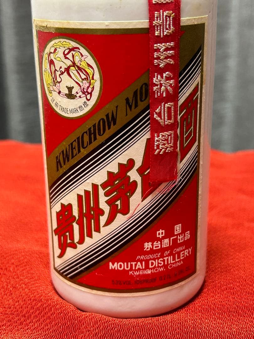 新品未開封 中国古酒 貴州茅台酒 マオタイ酒 天女ラベル/1985年頃香港で購入