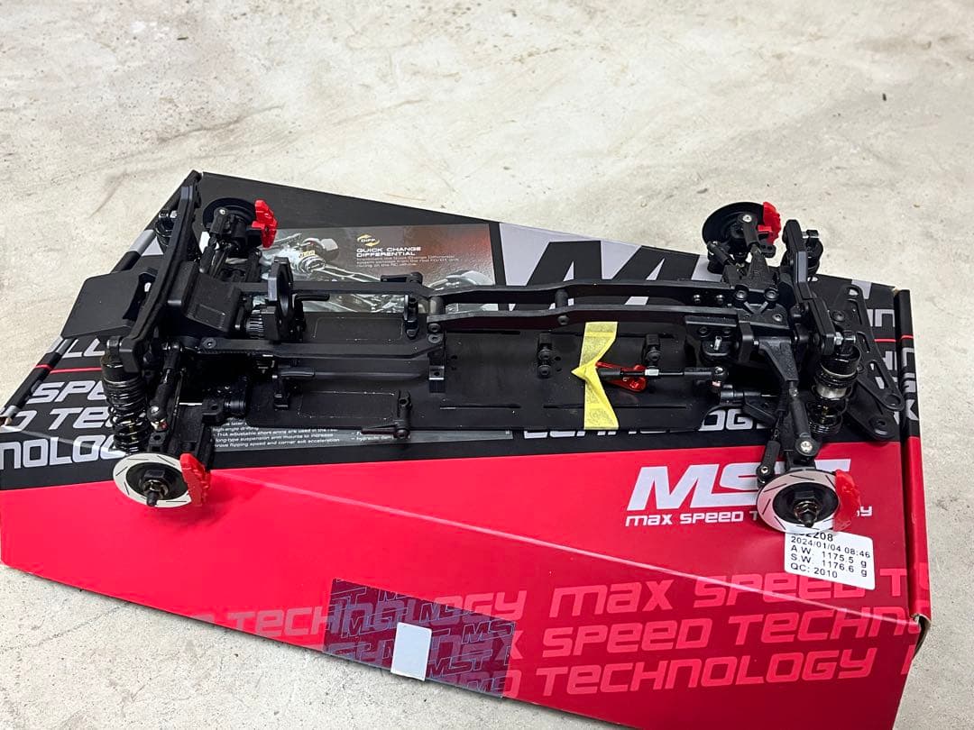 MST MRX S PRO メカ無し シャーシ 組み立て済み