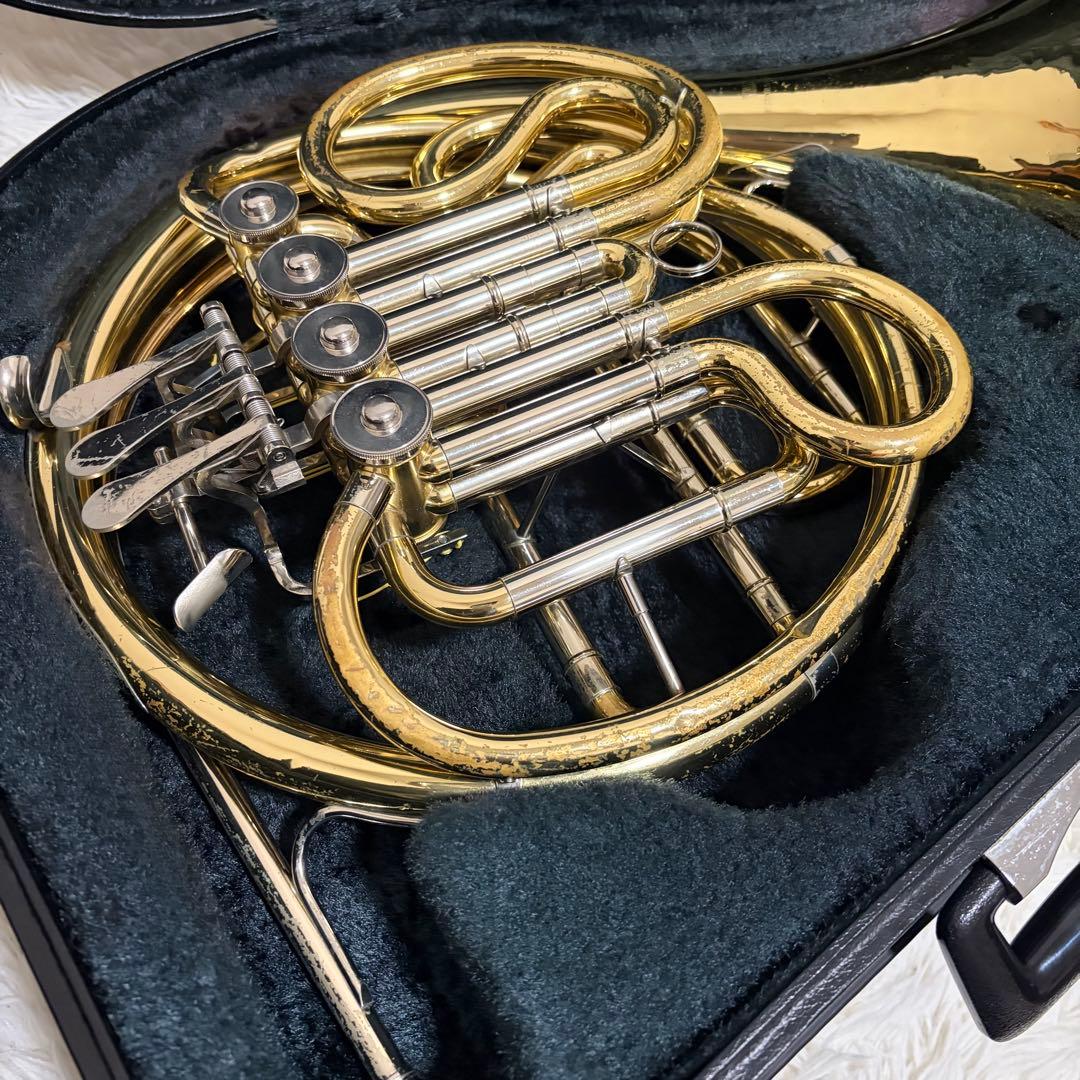 YAMAHA ヤマハ YHR567 フルダブルホルン マウスピース付き