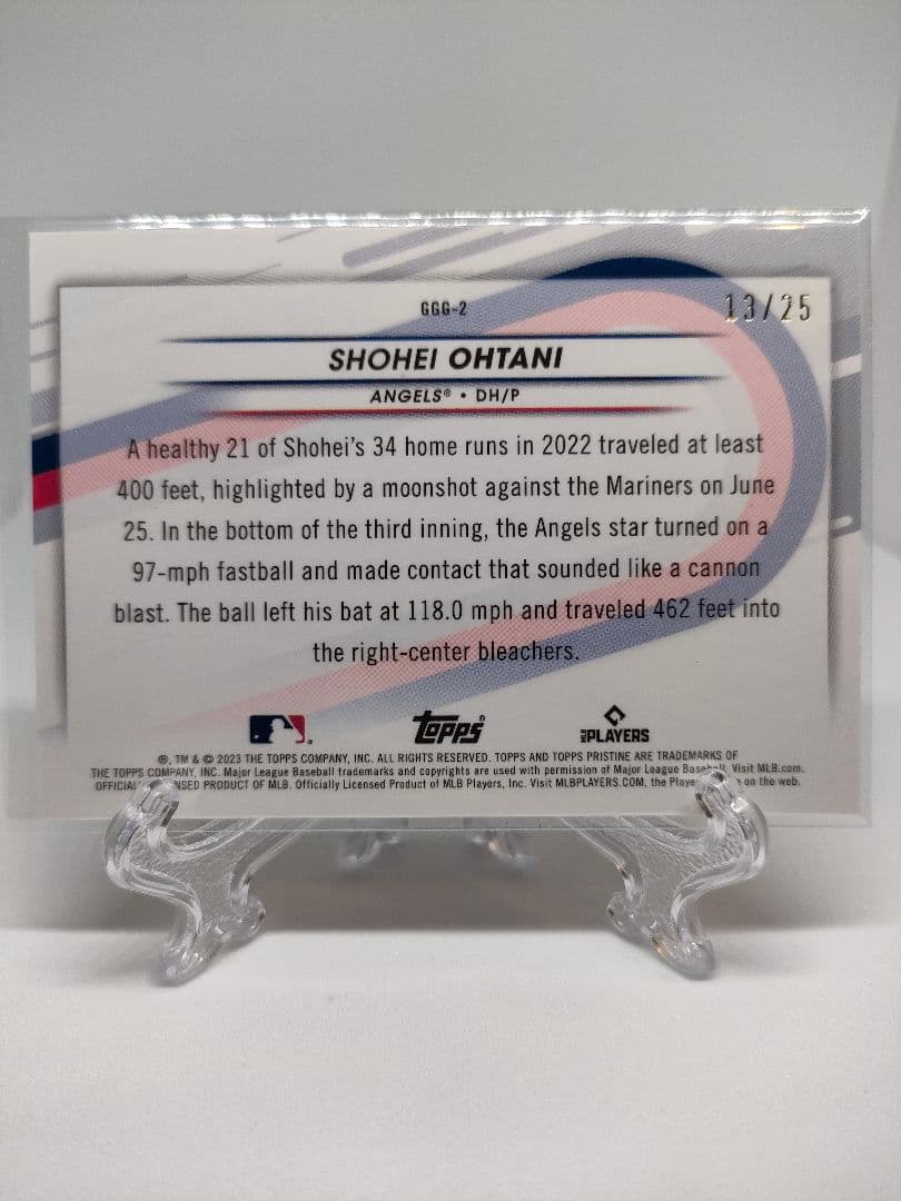 【ニャンコ先生】25シリ、大谷翔平 2023 Topps Going Go