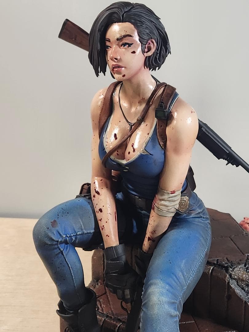 ジル・バレンタインガレージキット塗装済み完成品