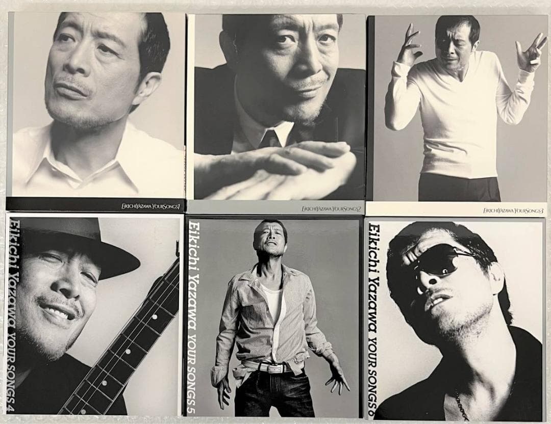 矢沢永吉your songs　６枚フルコンポ非売品ポスター B2サイズ